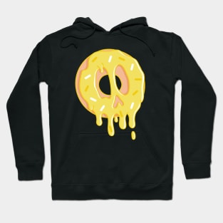 Dripping Donut Skull (Lemon) Hoodie